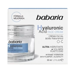BABARIA Hyaluronic Acid krem do twarzy z kwasem hialuronowym 50ml 