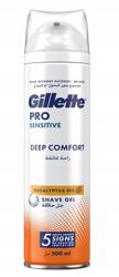 GILLETTE Pro Sensitive pianka do golenia Deep Comfort Eucalyptus Oil 250ml 