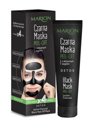 MARION Detox Peel Off czarna maska z atywnym Węglem 25g