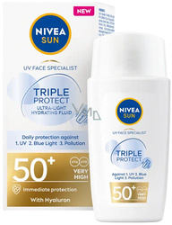 NIVEA Sun UV Face Specialist krem do twarzy 50+ Triple Protection 40ml