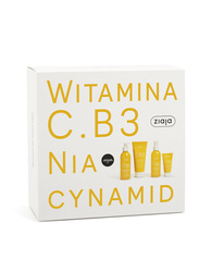 ZIAJA Witamina C.B3 Niacynamid zestaw kosmetyków 4szt 