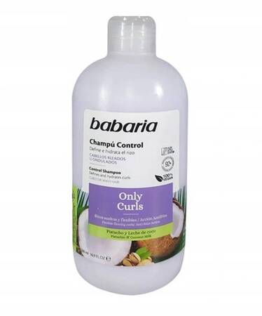 BABARIA Control Only Curls szampon do włosów kręconych 500ml 