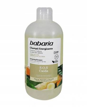 BABARIA Energizante Sos szampon do włosów energetyzujący 500ml 