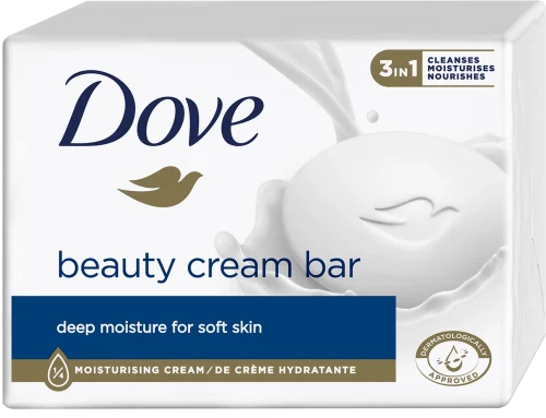 DOVE mydło w kostce 3in1 Beauty Cream Bar 90g 