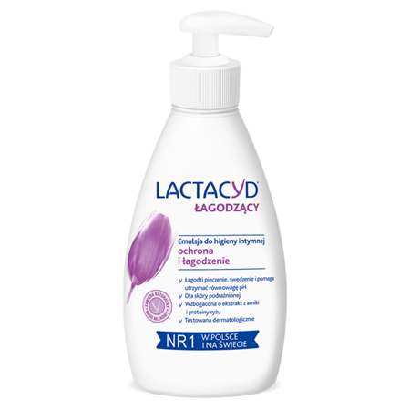 LACTACYD Comfort emulsja do higieny intymnej 200ml pompka