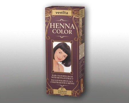 VENITA Henna Color balsam koloryzujący z naturalnym ekstraktem z henny 17 Bakłażan
